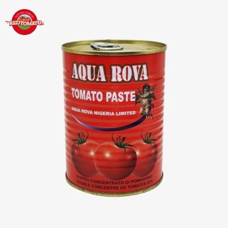 425 g Tomatenpasta in blik met gemakkelijk open deksel 30%-100% zuiverheid