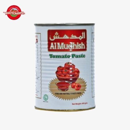400 g ingeblikte tomatenpasta 30%-100% zuiverheid met hard open deksel perfect voor opslag
