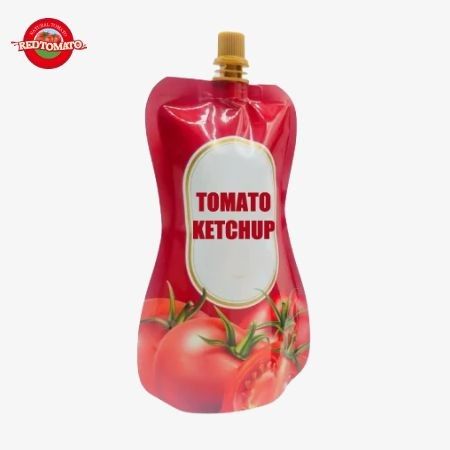 1% Brix 210g Sachet Ketchup, Pure Natural Flavor Perfect voor Frans Fries Dip Sauce