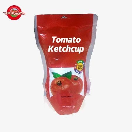 1% Brix 210g Sachet Ketchup, Pure Natural Flavor Perfect voor Frans Fries Dip Sauce