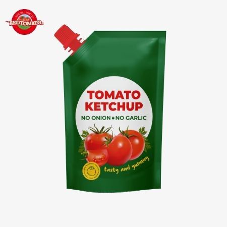 1% Brix 210g Sachet Ketchup, Pure Natural Flavor Perfect voor Frans Fries Dip Sauce