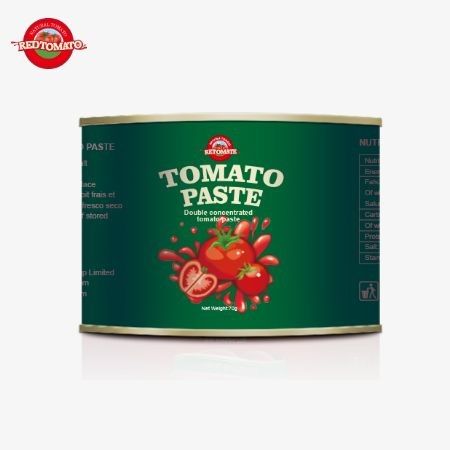 70 g gemakkelijk open deksel ingeblikt tomatenpastaconcentratum voor een gebruiksvriendelijke ervaring