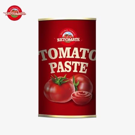 140 g tomatenpasta in blik met een makkelijke open deksel met onze nieuw verbeterde kwaliteit.