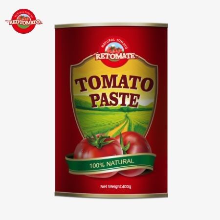 Naleving van strenge kwaliteitscontrole ISO HACCP BRC en FDA richtlijnen is verzekerd in elke 400g blik tomatenpasta