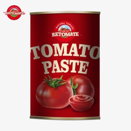 De productie van 425 gram tomatenpasta blikken voldoet aan de internationale normen, inclusief ISO HACCP BRC en FDA voorschriften