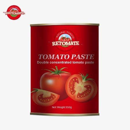 Superieure kwaliteit 850g Tomatenpasta in blik met een 28/30% Brix-concentratie