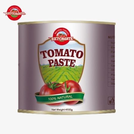 Inleiding Voor 2024: 4,5 kg makkelijk open aseptische organische tomatenpasta met 28-30% Brix dubbele concentratie