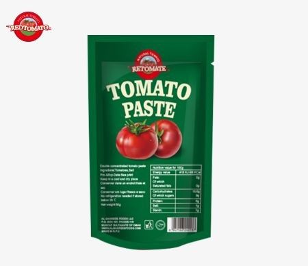 Fabrieksprijzen voor 50g stand-up sachet tomatenpasta verpakkingszakken door fabrikanten