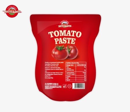 Sachet Tomato Paste 50g 56g 70g Stand Up Sachet Tomato Paste Groothandel Geen additieven 100 Reinheid Voor Kok