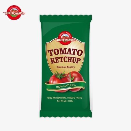 Een zak ketchup van 10 gram tomaten biedt een zoete en rijke smaak met natuurlijke ingrediënten die beschikbaar zijn tegen een fabrieksprijs
