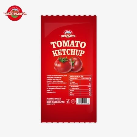 OEM 30g tomaten ketchup zak met pure natuurlijke smaak ISO HACCP BRC En FDA Compliant