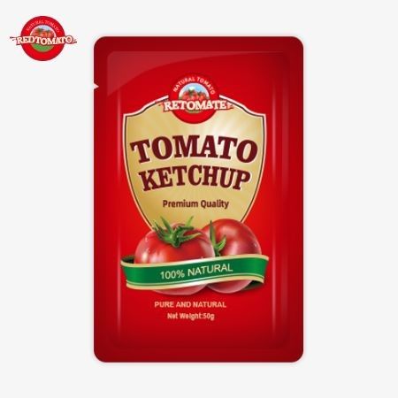 OEM 50g kleine zak tomatenpasta met fabrieksprijs China Factory direct verkoop
