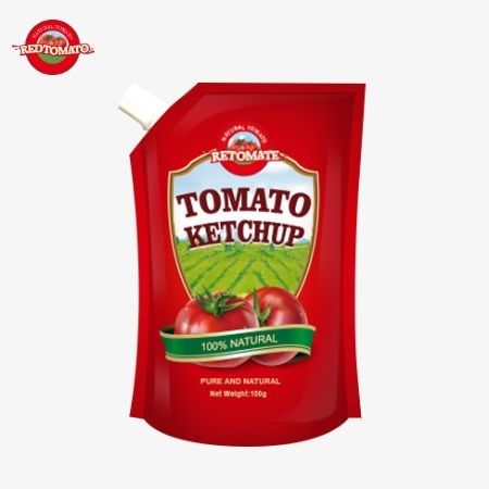 OEM-standaarden en zijn er fabrieksprijzen 140 g ketchup zakjes die voldoen aan de internationale