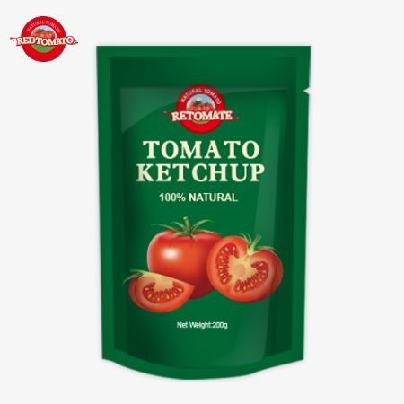 OEM 200g Sachet Ketchup Pure natuurlijke smaak Perfect voor China Factory Price