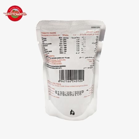 70g zakje staande tomatenpuree geconcentreerd tot een Brix-waarde van 22–24% Geef merk- en verpakkingsontwerp