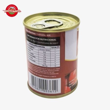 BONCUSTO Brand 140g Tomatenpasta Brix22-24% Brand En Verpakkingsontwerp