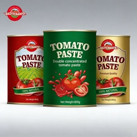 Onze 800g tomatenpasta voldoet aan de wereldwijde kwaliteitsnormen zoals vastgesteld door ISO HACCP BRC en FDA