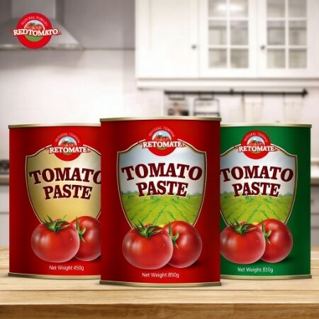 28/30% Brix High Quality Canned Tomato Paste Concentrate 850g - ISO, HACCP, BRC, FDA Certified