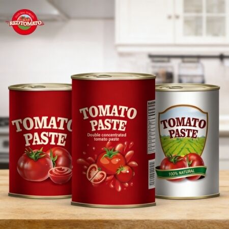 Premium 1000 g tomatenpasta in blik met 28-30% Brix en ISO, HACCP, BRC, FDA-certificering