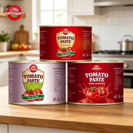2200g Tomatenpuree uit blik met 28-30% Brix en ISO, HACCP, BRC, FDA Certificering voor Superieure Kwaliteit