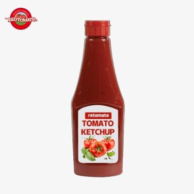 Red Bottle Ketchup 600g Pure Natural Flavor Voor Burger En Sandwich Spice