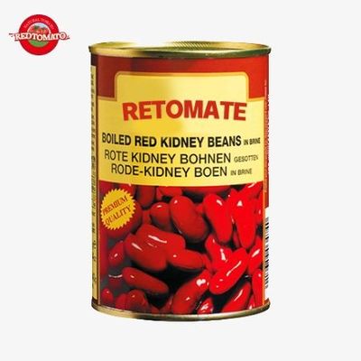 HACCP-certificaat Rode Nierbonen in blik, 850 g Rode Nierbonen in pek.