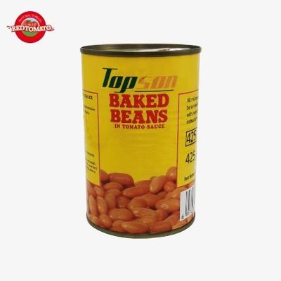 Breed ingeblikt voedselbonen in pekel zout 400g handig voor het koken OEM