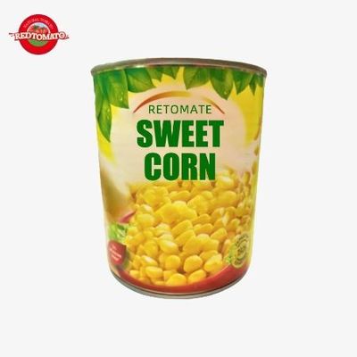 850 g ingeblikte gemengde groenten, OEM gele barsten ingeblikte zoete maïs