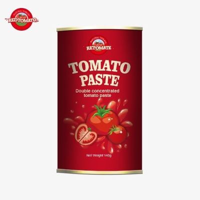 140 g ingeblikte tomatenpasta met verbeterde uitzonderlijk handige QS-certificering