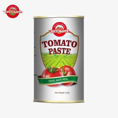 140 g blikje gourmet tomatenpasta Premium kwaliteit handig gemakkelijk open deksel