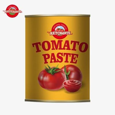 De 198g tomatenpasta voldoet aan de ISO HACCP en BRC voedselnormen die door de FDA worden erkend.