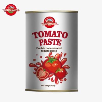 Productiestandaarden gecertificeerd volgens ISO-richtlijnen 400 g tomatenpasta in blik