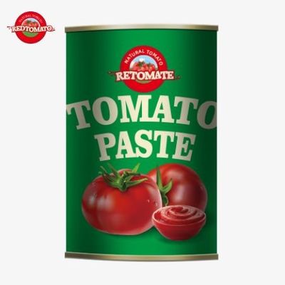 Geladen 425 g tomatenpasta voldoet aan de wereldwijde normen van ISO HACCP BRC en FDA-voorschriften