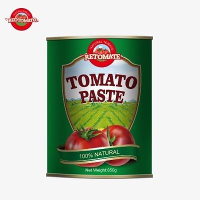 China Food Double Concentrate Geen toevoegingen Heerlijk Makkelijk Open 850g Tomatenpasta