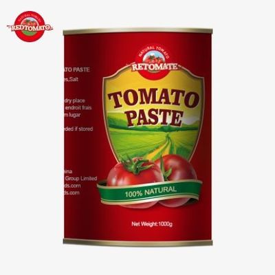 Fabrikant van hoogwaardige 1000 g tomatenpasta, OEM-diensten aanbieden