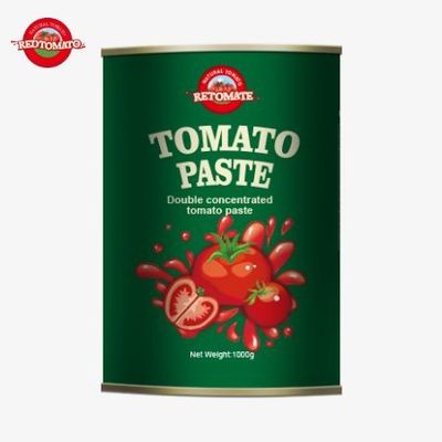 Producent van 1000 g blikken voor het verpakken van tomatenpasta