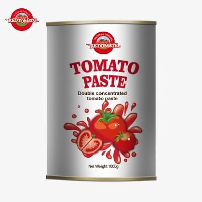 Fabrikant gespecialiseerd in 1000 g blikblikken voor het verpakken van tomatenpasta
