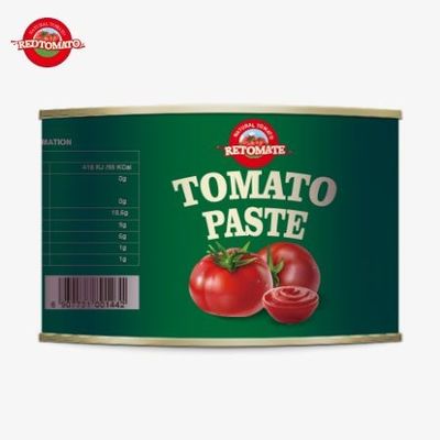 Premium Halal Afrikaanse moslimkeuken 2200g van hoogwaardige ingeblikte tomatenproducten met 28-30% geconcentreerde tomatenpasta