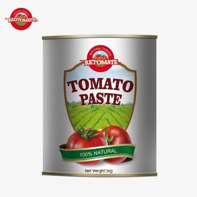 Tomatenpasta in blik 3 kg in 28-30% Brix met de beste prijs in de fabriek