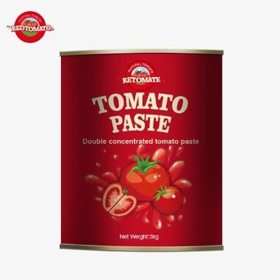 Onze 3 kg tomatenpasta voldoet aan de productiestandaarden van ISO HACCP BRC en FDA