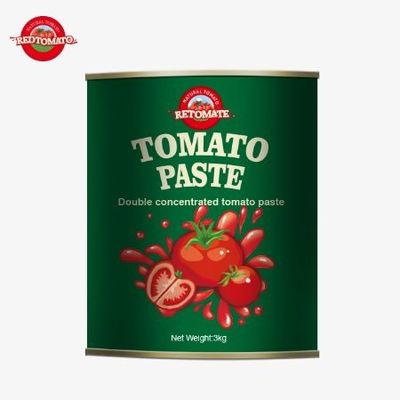Onze 3 kg tomatenpasta voldoet aan de productiestandaarden van ISO HACCP BRC en FDA