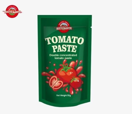 Gemakkelijke tomatenpasta in sachets 50 g dubbel geconcentreerd