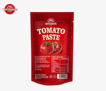 Fabrikanten Fabrieksprijs In Stand Up Sachet Tomato Paste 50G Verpakkingszak