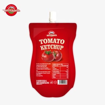 100g Zoet en Zuur Natuurlijke Ketchup Sachet OEM China Fabrieksprijs HACCP FDA Normen