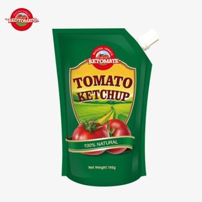 100g natuurlijke ketchupzakjes OEM China Fabrieksprijs HACCP FDA-normen