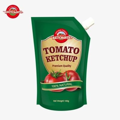 OEM 100g natuurlijke sachet ketchup HACCP FDA normen China Factory prijs