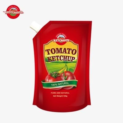 OEM 140g ketchupzakjes voldoen aan internationale normen tegen fabrieksprijzen