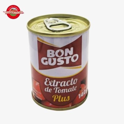 BONCUSTO Brand 140g Tomatenpasta Brix22-24% Brand En Verpakkingsontwerp
